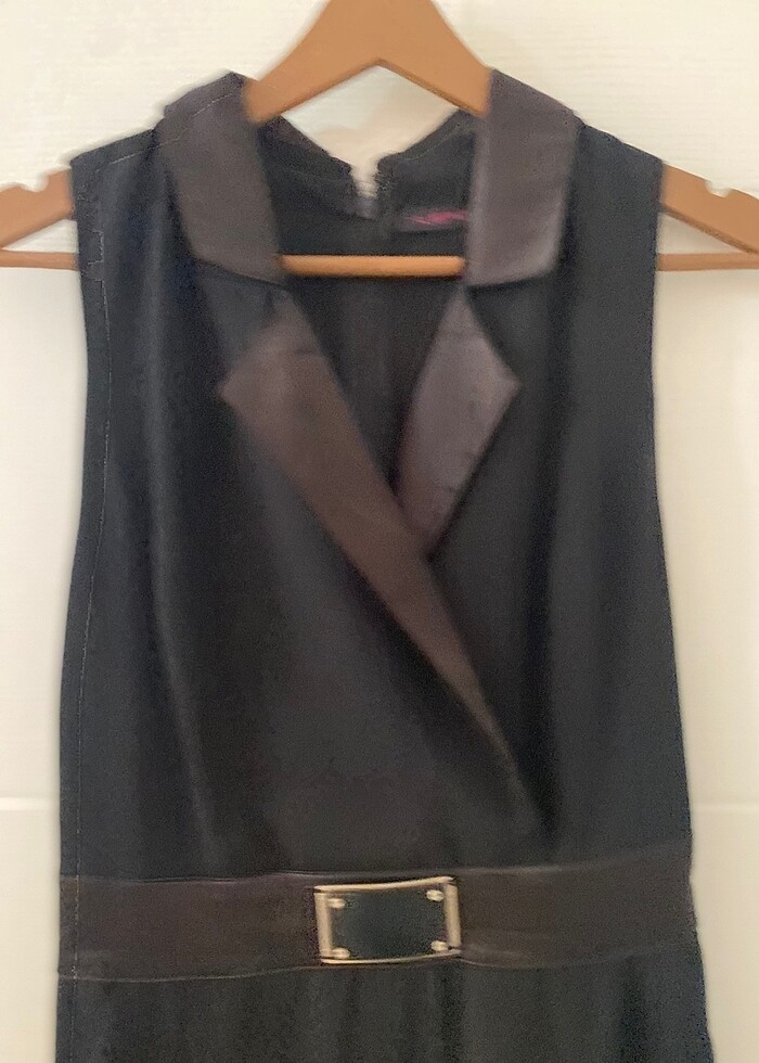 Siyah tulum - Görsel 2