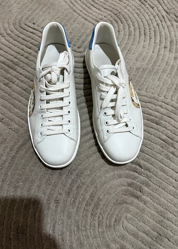 Gucci Beyaz Deri Sneaker
