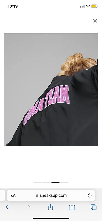 s Beden Puma bomber ceket