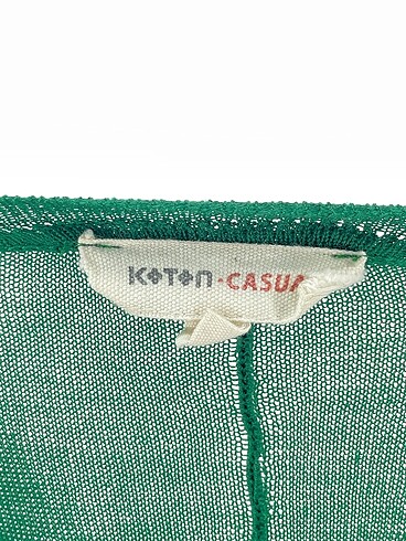 xl Beden yeşil Renk Koton Kazak / Triko %70 İndirimli.