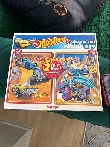 Hotwheels yapboz Eksiksiz Parça