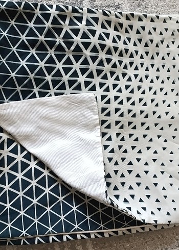 siyah Beyaz dijital baskı Soyut Desenli Modern kırlent 2 li - Görsel 2