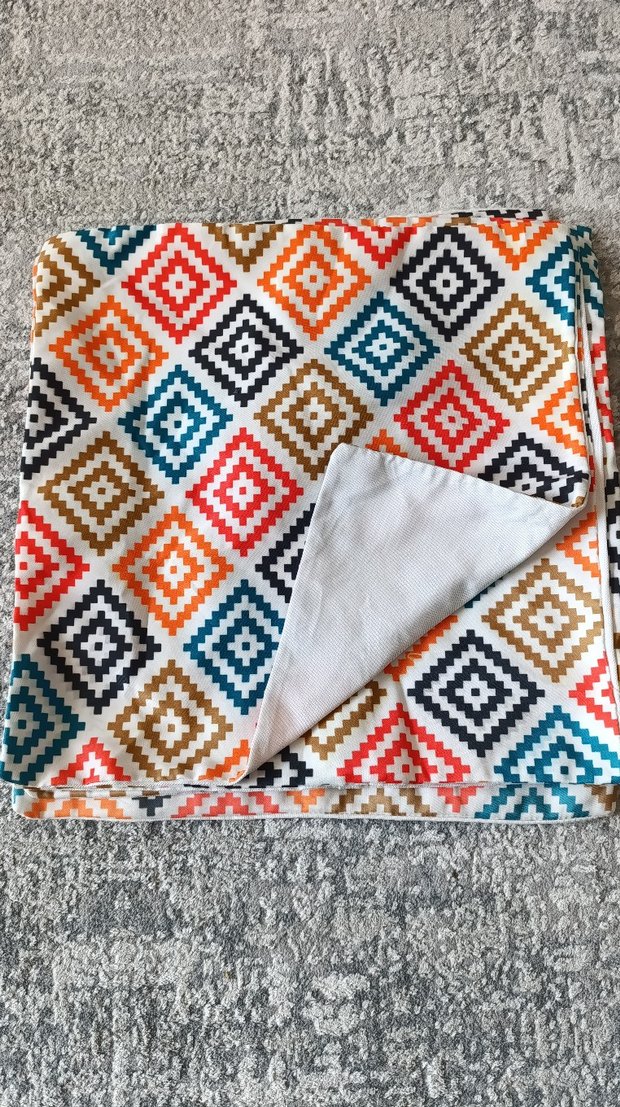 dijital baskılı kırlent kılıfı 2 li - Görsel 2