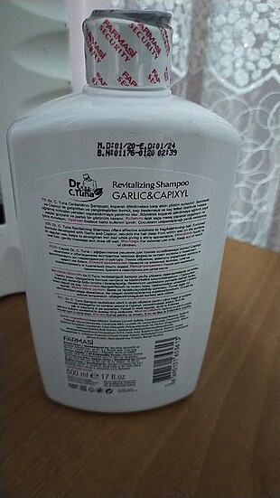 Farmasi Dr.tuna sarımsaklı şampuan