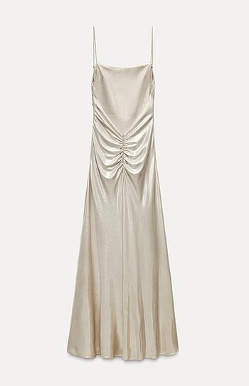 Zara Zara Drape Elbise