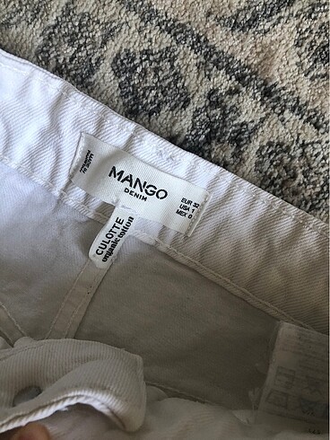 32 Beden beyaz Renk Mango jean