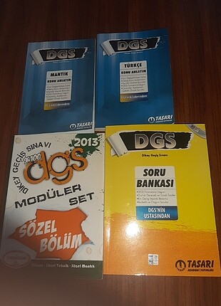 DGS kitap tasarı 