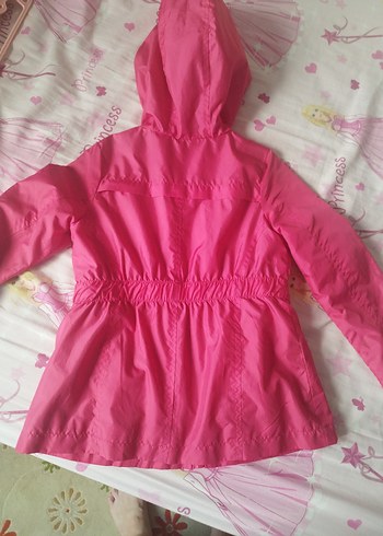 Kız Çocuk Pembe Fermuarlı Ceket - Görsel 3