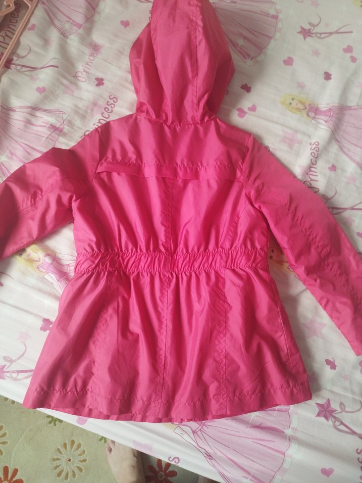 Kız Çocuk Pembe Fermuarlı Ceket - Görsel 3