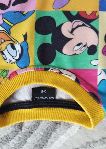 kız Çocuklar için renkli baskılı polar - Görsel 5