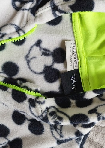 kız Çocuklar için renkli baskılı polar - Görsel 2