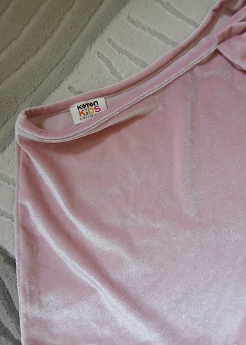 Pudra Pembe Tek Omuz Drapeli Kız çocuk - Görsel 2