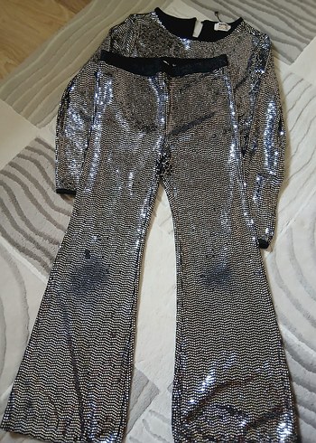 Parlak Gri kız çocuk takim - Görsel 2