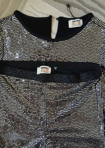 Parlak Gri kız çocuk takim - Görsel 3