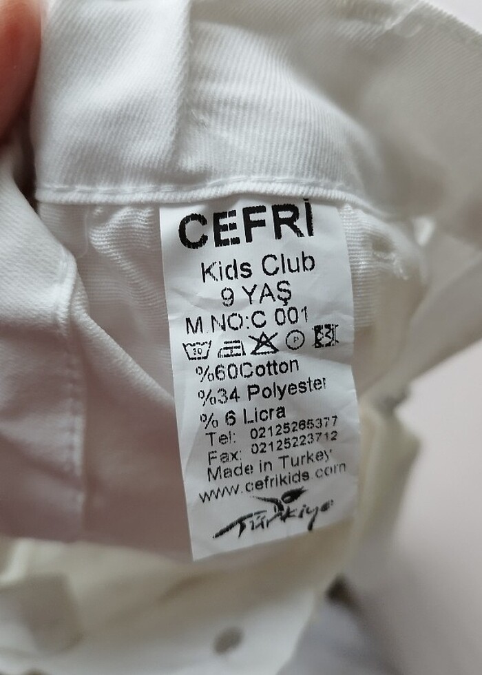 #beyazpantolon #erkekcocukpantolon - Görsel 5