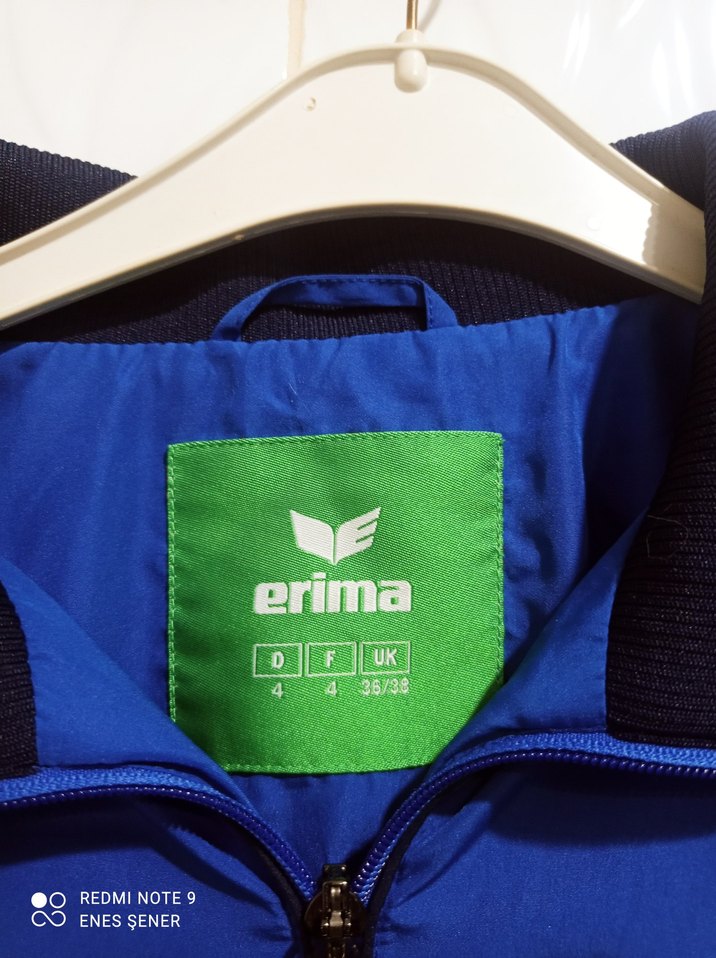 Erima Mavi Erkek Spor Rüzgarlık - Görsel 2