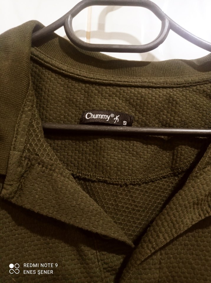 Kahverengi Kısa Kollu Polo Tişört - Görsel 2