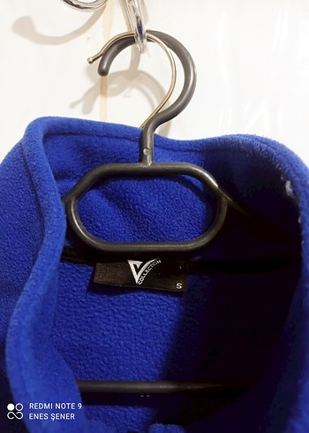 Erkek Mavi Fermuarlı Yüksek Yakalı Sweatshirt - Görsel 2