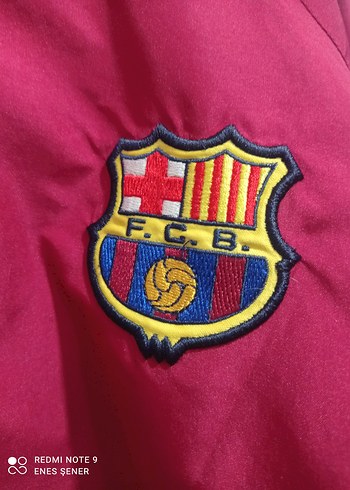 Erkek Vintage Nike F.C. Barcelona 2003-2004 Antrenman Ceketi - Görsel 3