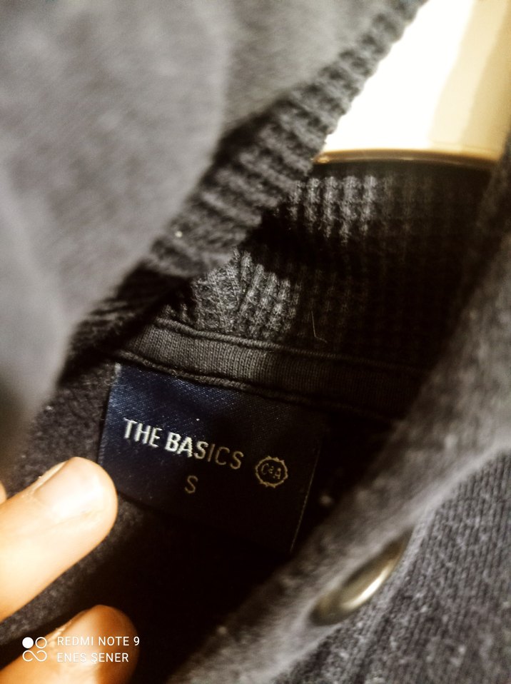 Siyah Erkek Sweatshirt - Görsel 3