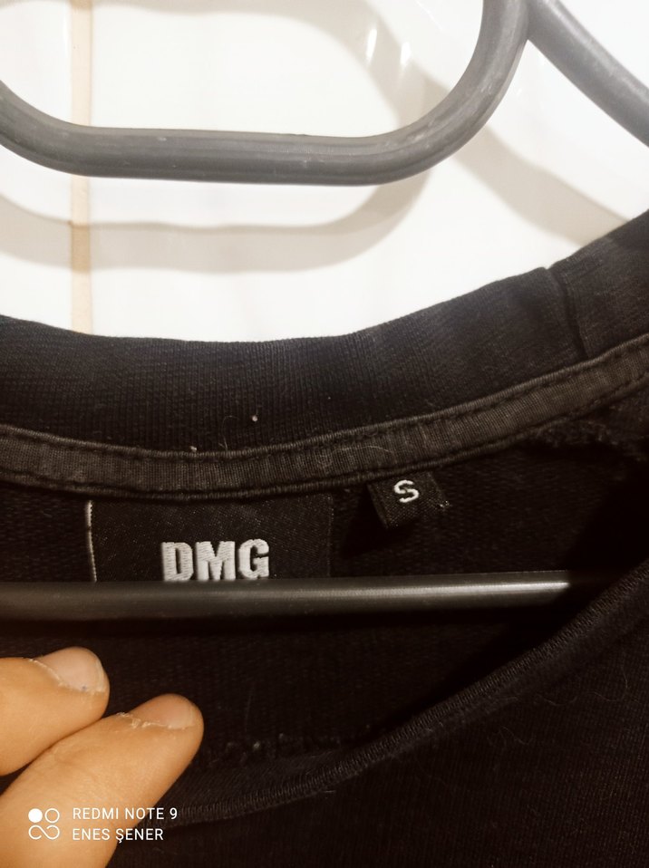 Siyah Süet Erkek Askeri Sweatshirt - Görsel 3