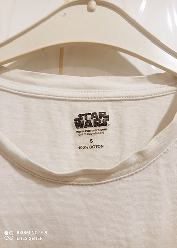 Beyaz Star Wars Baskılı Erkek Tişört - Görsel 3