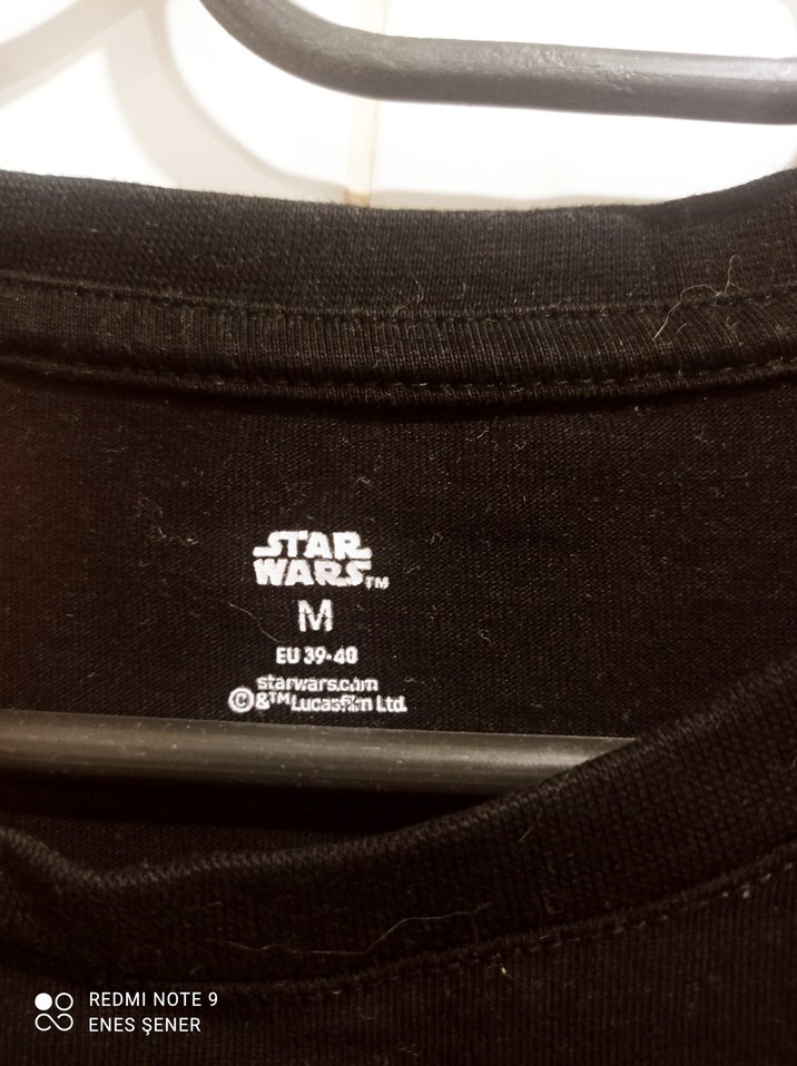 Darht Vader Baskılı Siyah Erkek Tişört - Görsel 3
