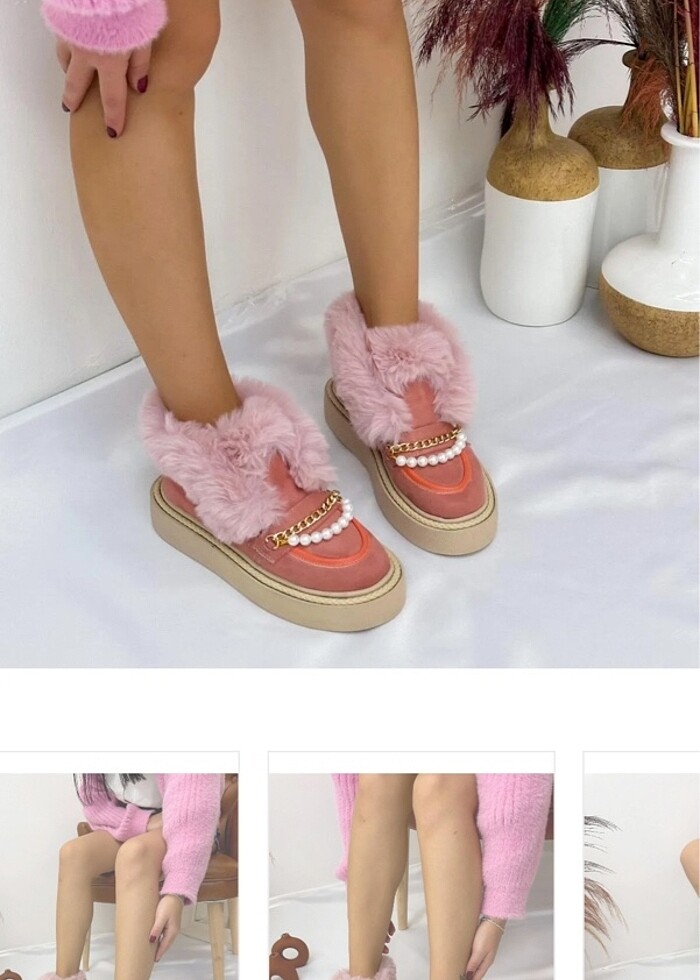 Peluş ayakkabı - Görsel 2