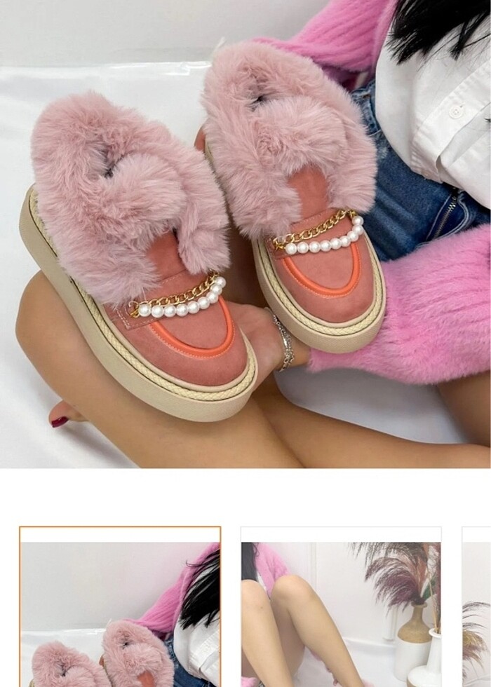 Peluş ayakkabı - Görsel 3