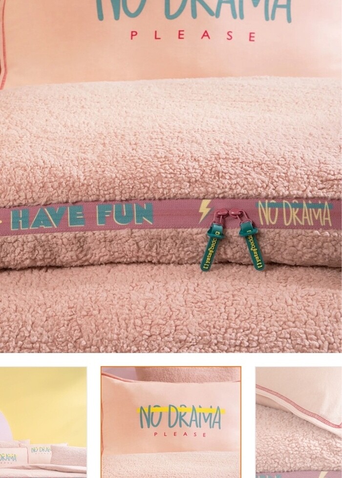 YATAŞ peluş nevresim takımı Ç.K - Görsel 2