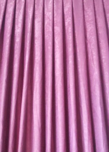 American Vintage Modern Klasik Pembe Fon Perde