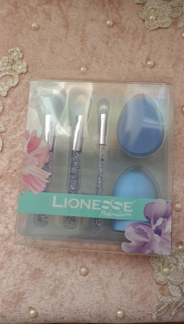 Lionesse Mavi Makyaj Fırçası Seti - Görsel 2