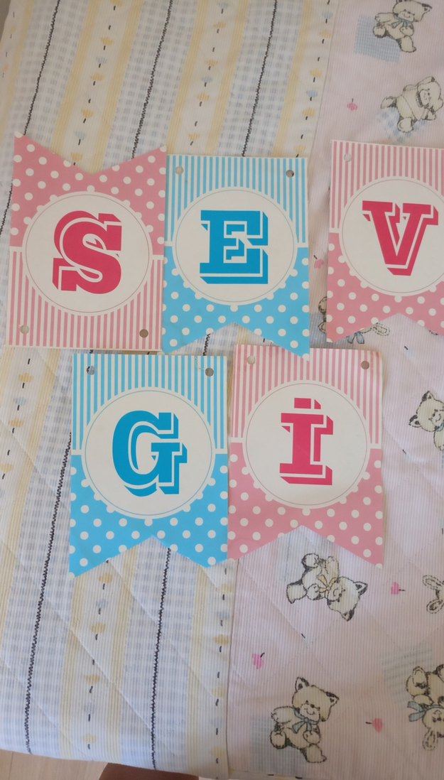 Pastel Pembe Parti Bayrakları ####Üçretsiz#### - Görsel 2