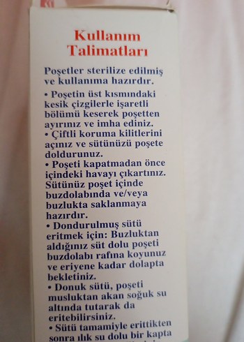 Kraft Anne Sütü Saklama Poşeti 25'li 350 ml - Görsel 3