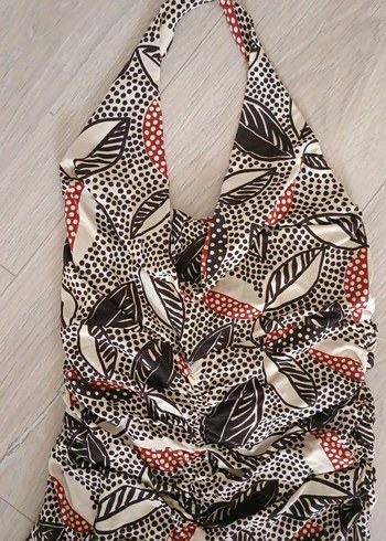 Bohem Tarz Uzun Desenli  elbise - Görsel 2