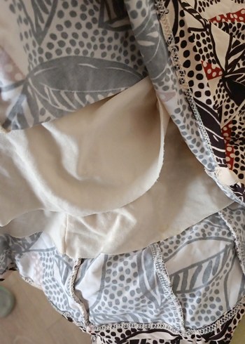 Bohem Tarz Uzun Desenli  elbise - Görsel 9