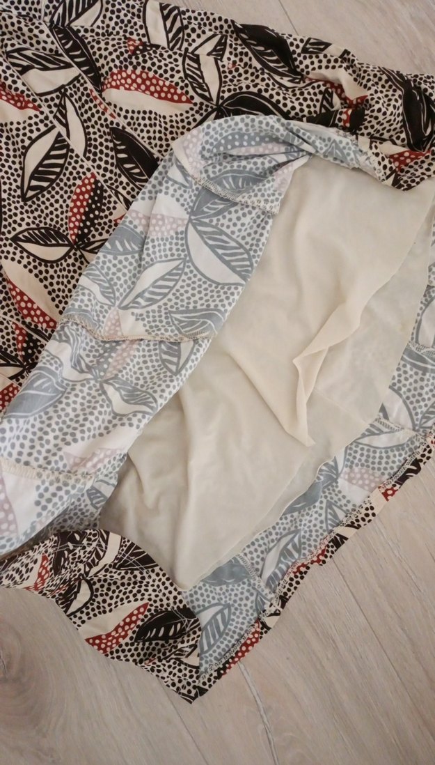 Bohem Tarz Uzun Desenli  elbise - Görsel 3