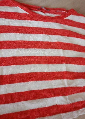 Koyu Kırmızı Volanlı Midi  Etek ve buluz - Görsel 6