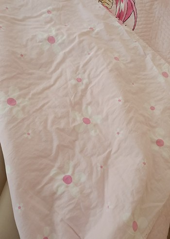 Pembe Baskılı iki yüzlü  genç  yatak örtüsü - Görsel 5