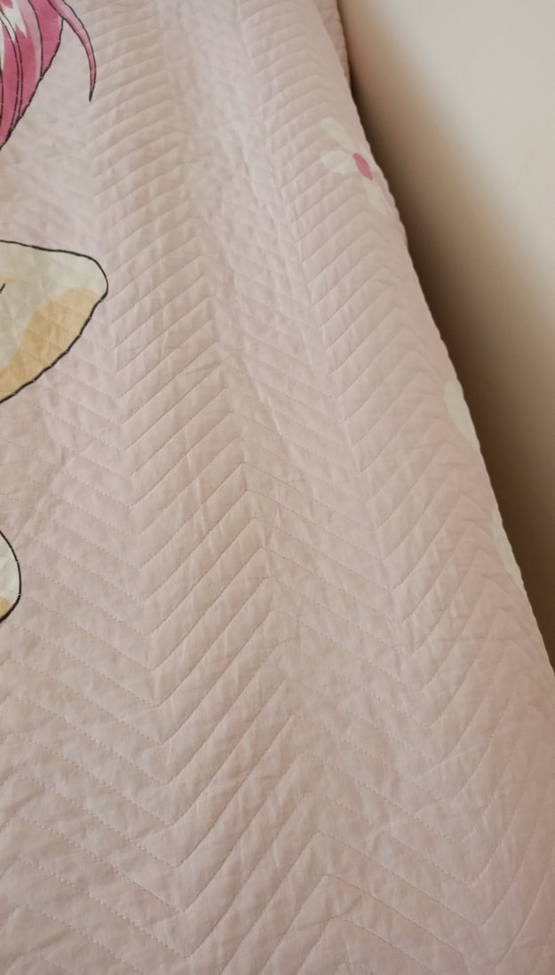 Pembe Baskılı iki yüzlü  genç  yatak örtüsü - Görsel 4