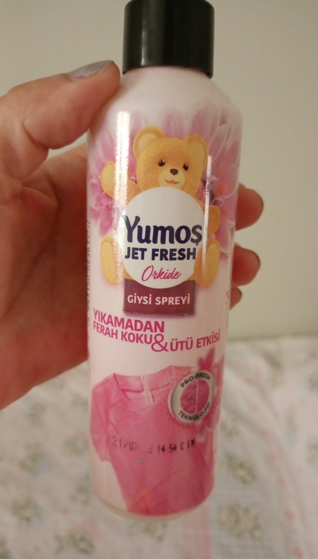 Yumoş Jet Fresh Orkide Giysi Spreyi - Görsel 2