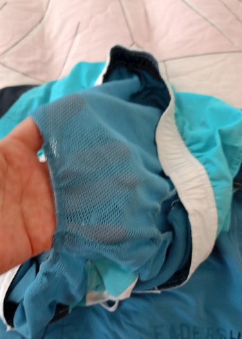 Mavi Erkek i Şortlu Plaj Şortu - Görsel 6