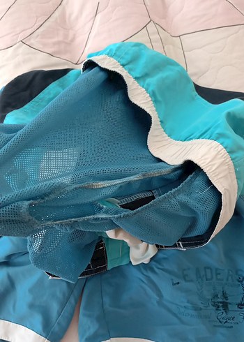 Mavi Erkek i Şortlu Plaj Şortu - Görsel 7