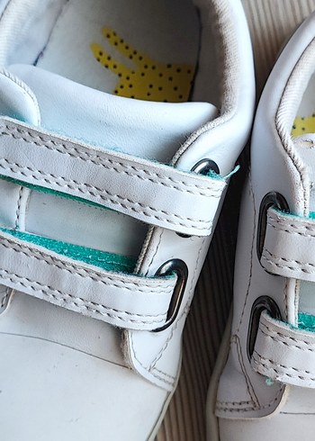 Erkek Bebek Beyaz Cırt Cırtlı İlk Adım Ayakkabısı - Görsel 2