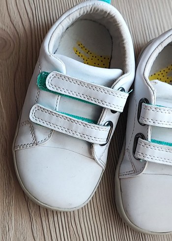 Erkek Bebek Beyaz Cırt Cırtlı İlk Adım Ayakkabısı - Görsel 5