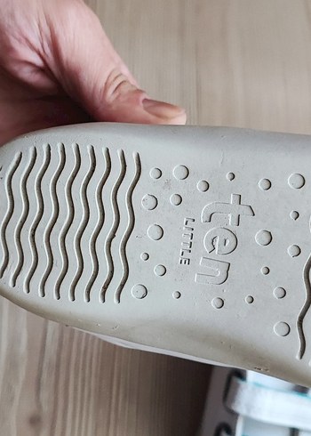 Erkek Bebek Beyaz Cırt Cırtlı İlk Adım Ayakkabısı - Görsel 4