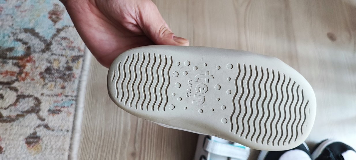 Erkek Bebek Beyaz Cırt Cırtlı İlk Adım Ayakkabısı - Görsel 4