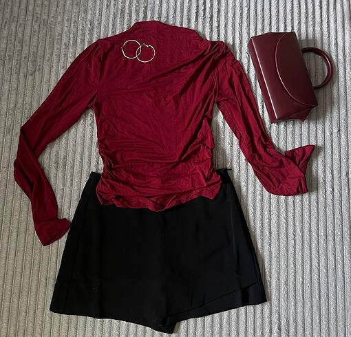 Stradivarius Stradivarius Bordo Bluz