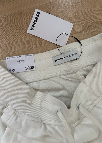 Bershka Ekru Jogger Pantolon Esofman