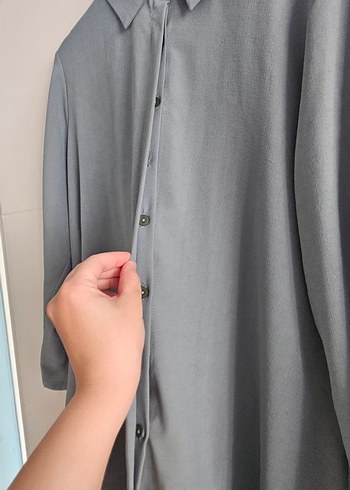 40 Beden Yeşil Uzun Kesim Tunik